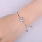 JewelryPalace New Arrival Love Cat 1.7ct Round Gemstone 925 Sterling Silver Adjustable Link Bracelet for Woman Fine Jewelry Gift 3