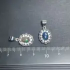 MANY STYLES Authentic Natural BLACK Opal Pendant Fine Jewelry Stones Wholesale Gift Lucky Jewelry 4
