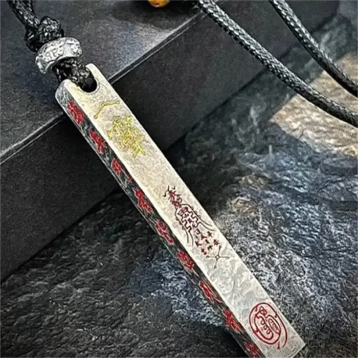 Taoist 5 Thunder Beidou Pendant Retro All-match Chinese Style Traditional Culture High Sense Exquisite Good Lucky Amulet Jewelry 4
