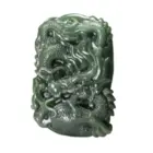 hotan wealth body protection field real jade pendant zodiac wealth dragon carving chinese dragon pendant male real wealth 5