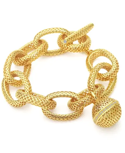 IVOG Hollow Out Design Chain Links For Women Brass Gold Plated Bracelets Fashion Jewelry Party Gifts 1 IVOG Hollow Out Design Chain Links For Women Brass Gold Plated Bracelets Fashion Jewelry Party Gifts 1
