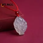 Natural Agate Chalcedony Pendant Peace Buckle Maitreya Buddha Gourd Small Fox Pendant Personality Jewelry Lucky Amulet Gift 2
