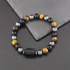 12 Zodiac Sign Bracelet Homme Constellation Bracelet for Men Aries Virgo Leo Libra Charm Bangle Women Friendship Jewelry on Hand 2