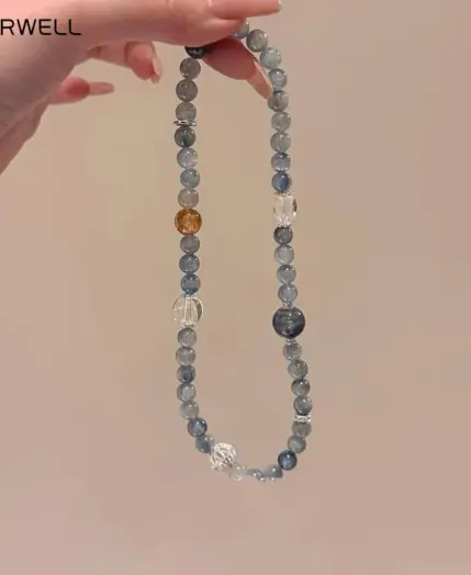 FORWELL Lucky Bracelets Blue Crystal Luxury Long Bracelets Vintage Hands Jewelry Bead String Bracelet for Women Exquisite 1 FORWELL Lucky Bracelets Blue Crystal Luxury Long Bracelets Vintage Hands Jewelry Bead String Bracelet for Women Exquisite 1