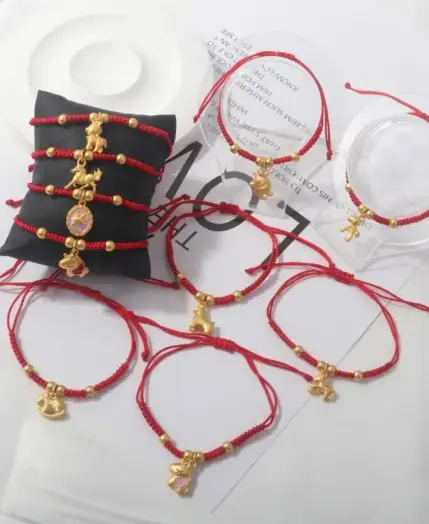 1Piece 2026 Horse Year Lucky Red Rope Bracelet Chinese Style Zodiac Horse Braided Bracelet Women Fashion Jewelry 1 1Piece 2026 Horse Year Lucky Red Rope Bracelet Chinese Style Zodiac Horse Braided Bracelet Women Fashion Jewelry 1