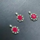 OVAL Natural RUBY Pendant Necklace Fine Jewelry Handmade Stones Wholesale Healing Energy Gift Lucky Jewelry 4