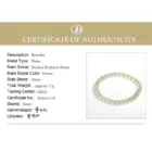 JD Natural Stone Prehnite Beads Bracelet Women Elegant Round Green Grape Stone Charm Yoga Strand Bangles Female Jewelry Gift 5