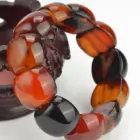 Natural Silk Wrapped Agate Bracelet Men's and Women's National Style Versatile Hand String Jewelry 4