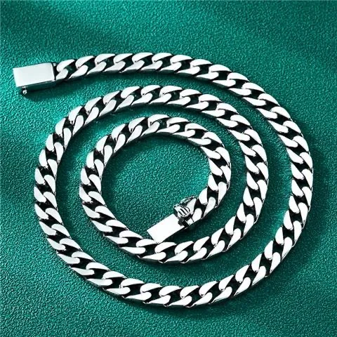 Real Solid S925 Sterling Silver Bracelet For Men Women Punk Couple Jewelry Authentic S925 Silver Bracelet Certified Jewelry