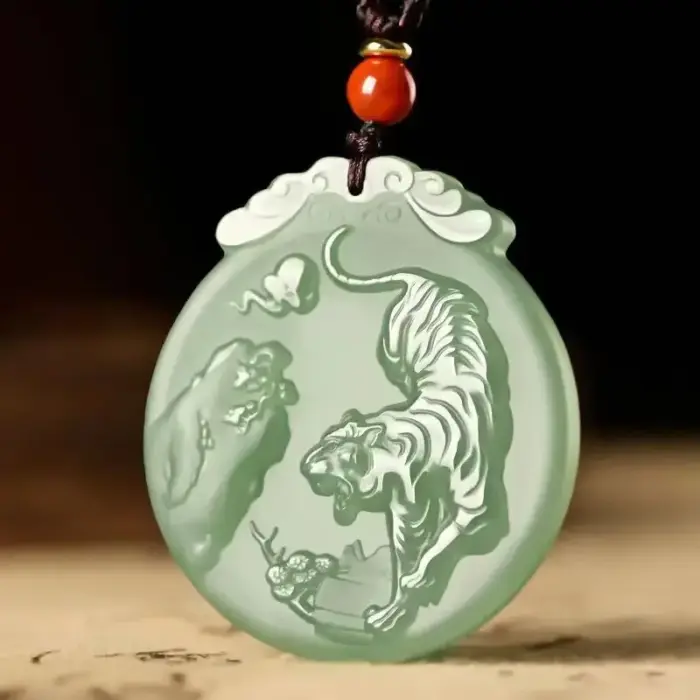 High-quality Afghan jade pendant Chinese zodiac men and women jade pendant animal year seed jadeite zodiac 12 zodiac jewelry 3