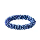 LOVBEAFAS Boho Elastic Bracelets & Bangles For Women Vintage Stretch Bohemian Femme Crystal Glass Beads Bracelets Party Jewelry 3