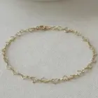 Bracelets Gold Bracelets Woman Handmade Bangles Layering Bracelets Water-proof Hypoallergenic Rust-proof Jewelry for Women 4