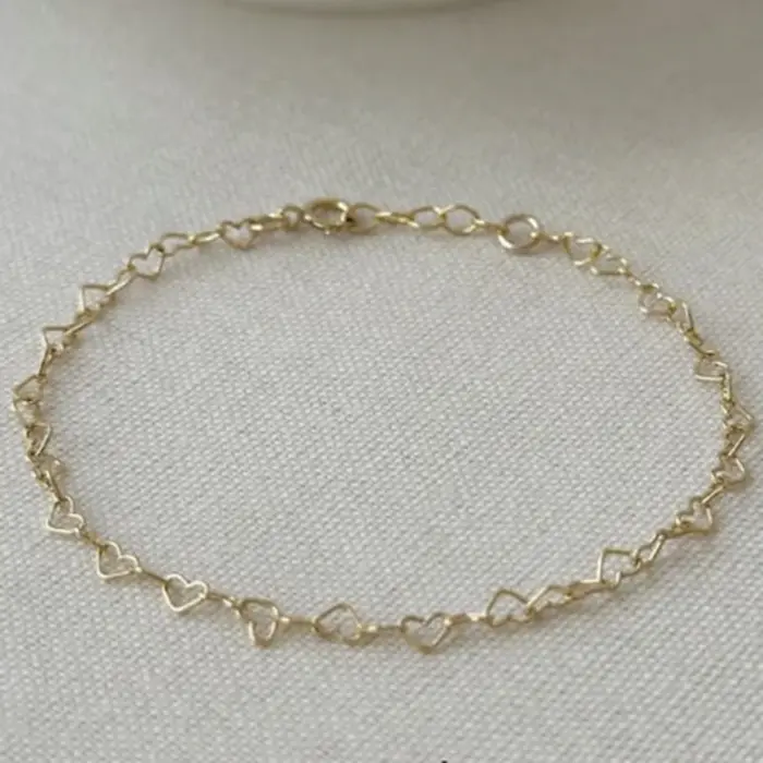 Bracelets Gold Bracelets Woman Handmade Bangles Layering Bracelets Water-proof Hypoallergenic Rust-proof Jewelry for Women 4
