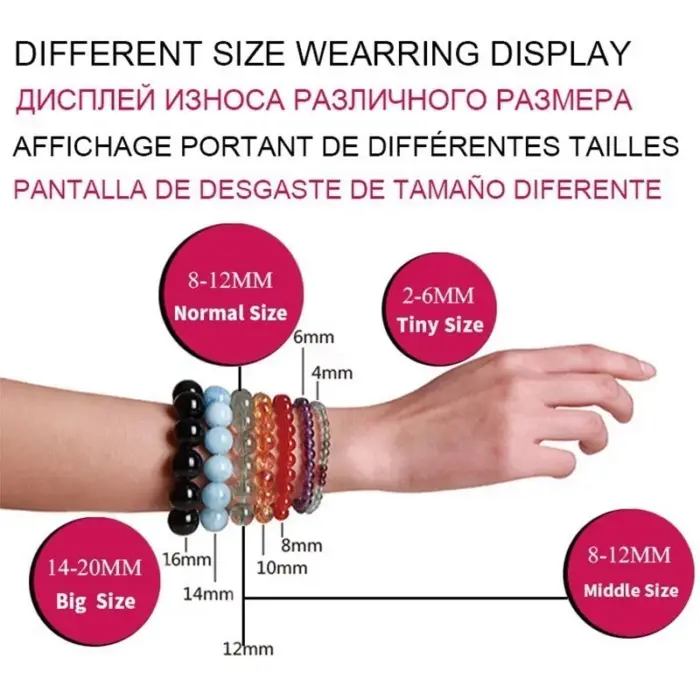 JD Natural Stone Prehnite Beads Bracelet Women Elegant Round Green Grape Stone Charm Yoga Strand Bangles Female Jewelry Gift 6