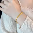 AU999 24K Gold Snake Bone Bracelet for Women: Exquisite Elegance Wrapped Around Your Wrist 4