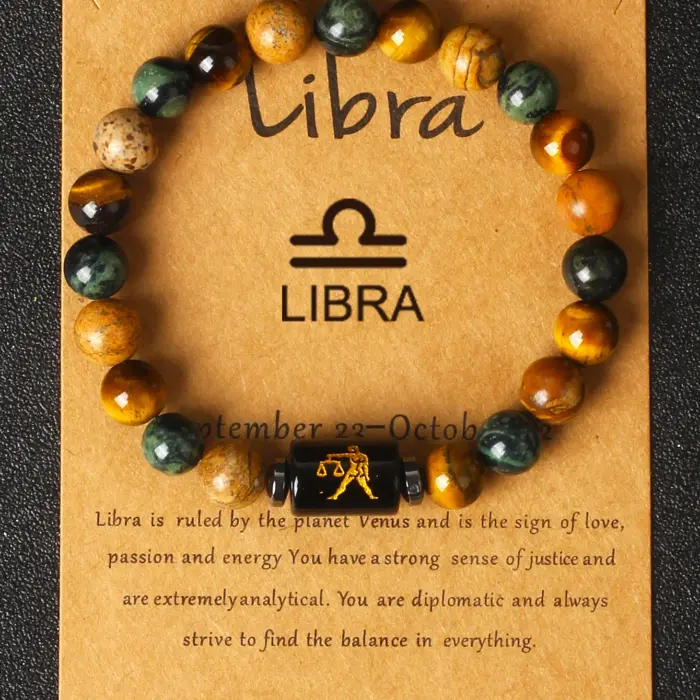 12 Zodiac Signs Constellation Charm Bracelet Men Women Fashion Tiger Eye Stone Beaded Bracelets Virgo Leo Libra Couple Jewelry 5 12 Zodiac Signs Constellation Charm Bracelet Men Women Fashion Tiger Eye Stone Beaded Bracelets Virgo Leo Libra Couple Jewelry 5