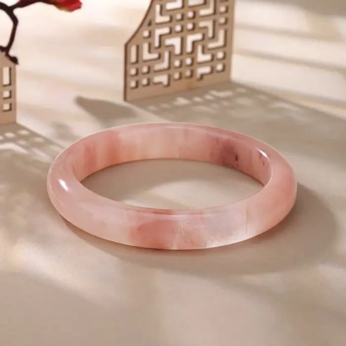 Golden Silk Jade Peach Blossom Brewed Bracelet Half Bracelet Fans Run Away To Give Girlfriend Holiday Gifts 3 Golden Silk Jade Peach Blossom Brewed Bracelet Half Bracelet Fans Run Away To Give Girlfriend Holiday Gifts 3