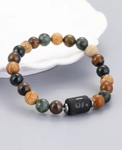 12 zodiac signs Bracelets Capricorn Taurus Cancer Virgo Pisces Bracelets Ladies Men Couples Friendship Jewelry Gift Bracelets 2