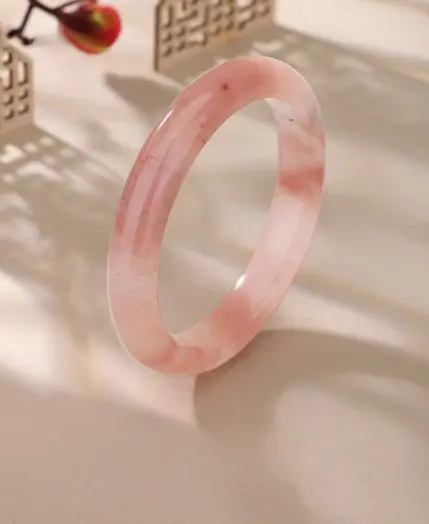 Golden Silk Jade Peach Blossom Brewed Bracelet Half Bracelet Fans Run Away To Give Girlfriend Holiday Gifts 1 Golden Silk Jade Peach Blossom Brewed Bracelet Half Bracelet Fans Run Away To Give Girlfriend Holiday Gifts 1