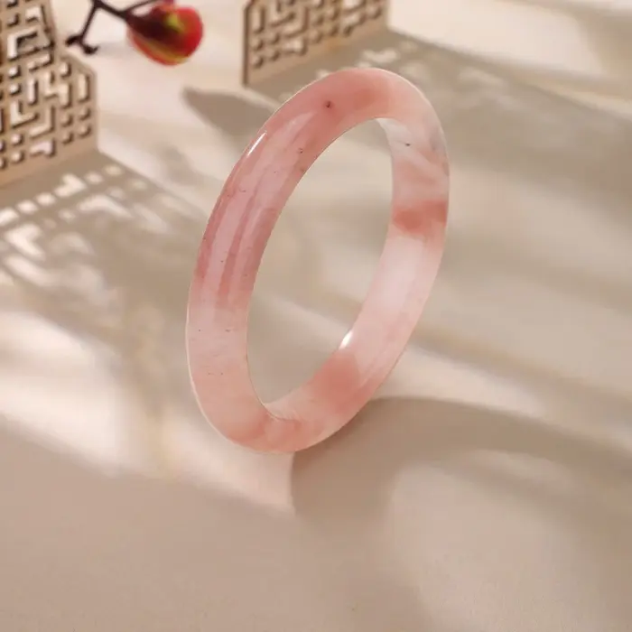 Golden Silk Jade Peach Blossom Brewed Bracelet Half Bracelet Fans Run Away To Give Girlfriend Holiday Gifts 1 Golden Silk Jade Peach Blossom Brewed Bracelet Half Bracelet Fans Run Away To Give Girlfriend Holiday Gifts 1