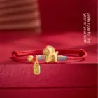 2026 Year of The Horse Hand Woven Red Thread Bracelet A Meticulously Crafted Zodiac Accessory for Good Fortune and Stylish Wear 3