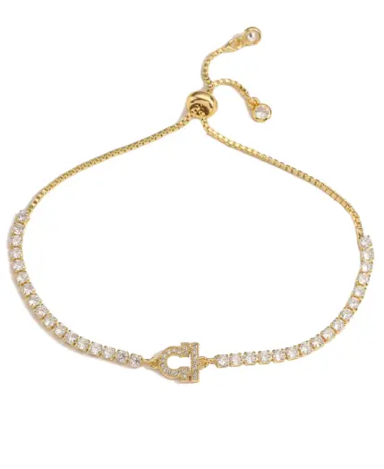HECHENG,Constellation bracelet,Star Zodiac Sign 12 Constellation Bracelet Zircon Charm Gold Color Chain Bracelet for Women Birth 3