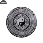 6CM/8CM Chinese Tai Chi Bagua Rotatable Feng Shui Compass Aluminum Alloy Chinese Master Supplies Luck Bless Home Decor Ornaments 5