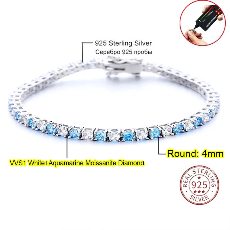 4mm Aquamarin colour