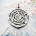 Pendant Cosmic Design Talismans Amulet Brand New Fine Jewelry 925 Sterling Silver Accessories Vintage Lucky Gift For Woman Men 5