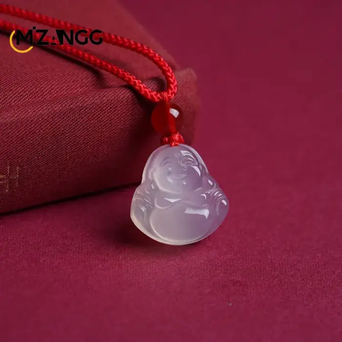 Natural Agate Chalcedony Pendant Peace Buckle Maitreya Buddha Gourd Small Fox Pendant Personality Jewelry Lucky Amulet Gift 3 Natural Agate Chalcedony Pendant Peace Buckle Maitreya Buddha Gourd Small Fox Pendant Personality Jewelry Lucky Amulet Gift 3