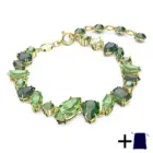 2025 European and American New High Quality Bracelet Simple and Cute Dopamine Bracelet S925 Birthday Gift Emerald 4