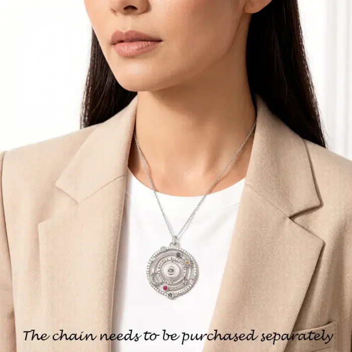 Pendant Cosmic Design Talismans Amulet Brand New Fine Jewelry 925 Sterling Silver Accessories Vintage Lucky Gift For Woman Men 3 Pendant Cosmic Design Talismans Amulet Brand New Fine Jewelry 925 Sterling Silver Accessories Vintage Lucky Gift For Woman Men 3