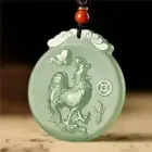 High-quality Afghan jade pendant Chinese zodiac men and women jade pendant animal year seed jadeite zodiac 12 zodiac jewelry 6