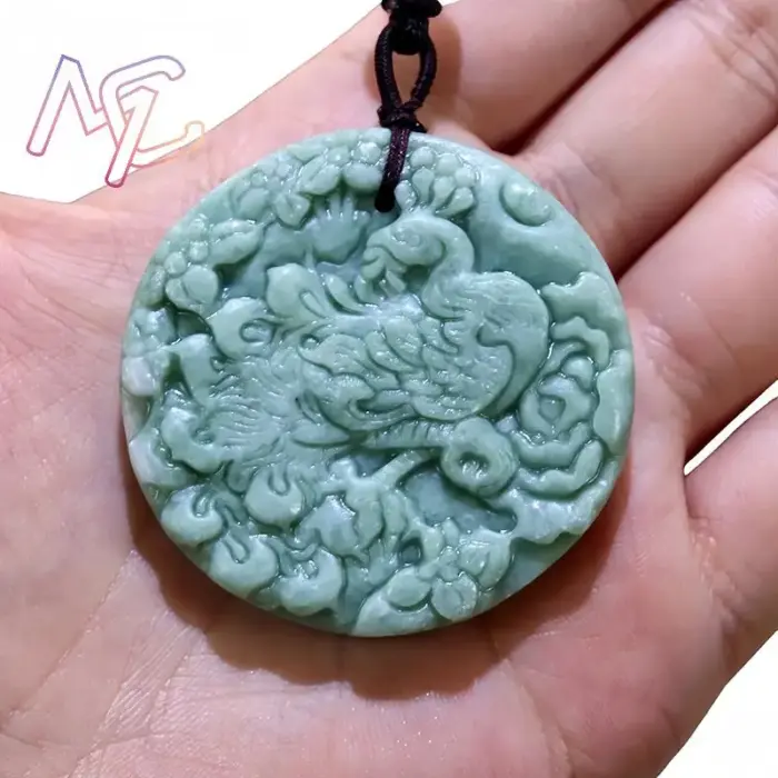 Natural Real Jade Peacock Pendant Necklace Luxury Chinese Carved Jewelry Fashion Gemstones Amulet Gift Talismans Vintage 5 Natural Real Jade Peacock Pendant Necklace Luxury Chinese Carved Jewelry Fashion Gemstones Amulet Gift Talismans Vintage 5