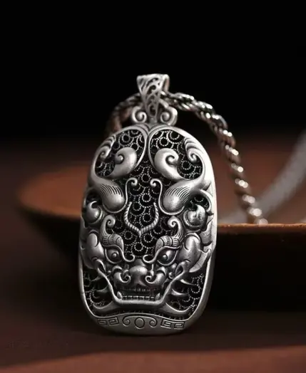 Lucky Pixiu Amulet Chinese Feng Shui Jewelry for Attracting Wealth Warding Off Evil Boosting Luck Pendant Keychain Car Decor 3