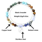 12 Zodiac Beaded Bracelet Aries Taurus Gemini Cancer Leo Virgo Libra Scorpio Aquarius Pisces Gifts Women Jewelry Gift 5
