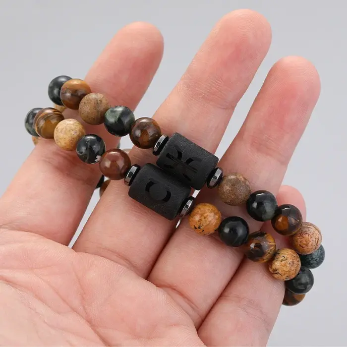 12 zodiac signs Bracelets Capricorn Taurus Cancer Virgo Pisces Bracelets Ladies Men Couples Friendship Jewelry Gift Bracelets 5 12 zodiac signs Bracelets Capricorn Taurus Cancer Virgo Pisces Bracelets Ladies Men Couples Friendship Jewelry Gift Bracelets 5