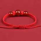 Chinese Style Dragon Bracelet 2025 Snake Dragon Year Lucky Red Rope Bracelet Xmas Near Year Gift 4